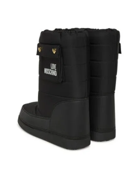 LOVE MOSCHINO Snehule čierna