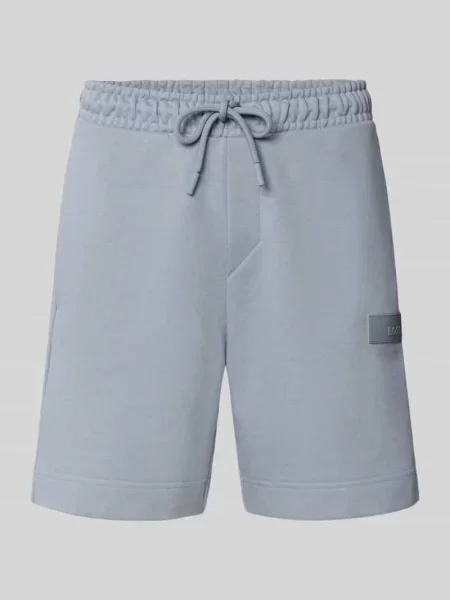 Szorty dresowe o kroju regular fit z mieszanka bawełny model JT_SHORTS' Boss Green
