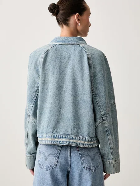 Calvin Klein Jeans kurtka jeansowa niebieska