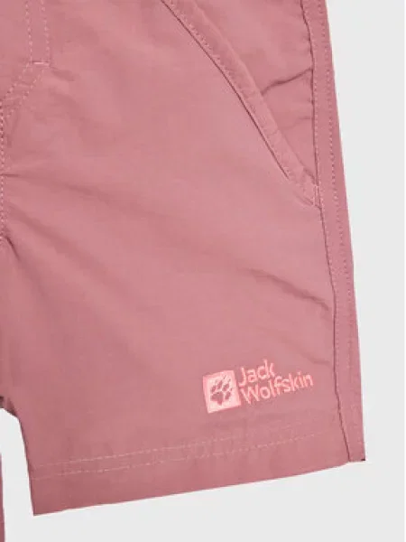 Šortky z materiálu Jack Wolfskin fialové