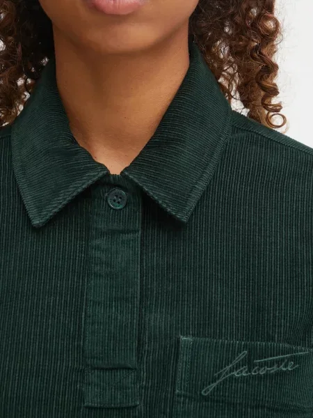 Вельветова сукня Lacoste