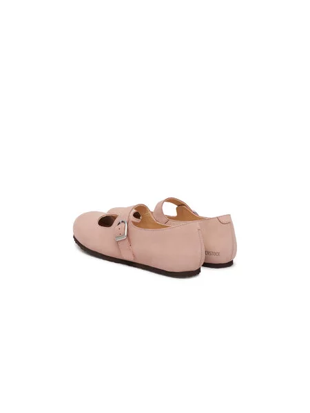 BIRKENSTOCK Baleríny s ramienkom Santa Clarita púdrová ružová