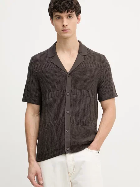 Joop! cardigan pentru bărbați din maro