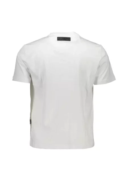 Tricou sport Plein Sport cu imagine alb
