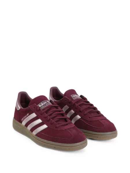 Sneakerși Adidas Superstar cu șireturi din dantelă maro