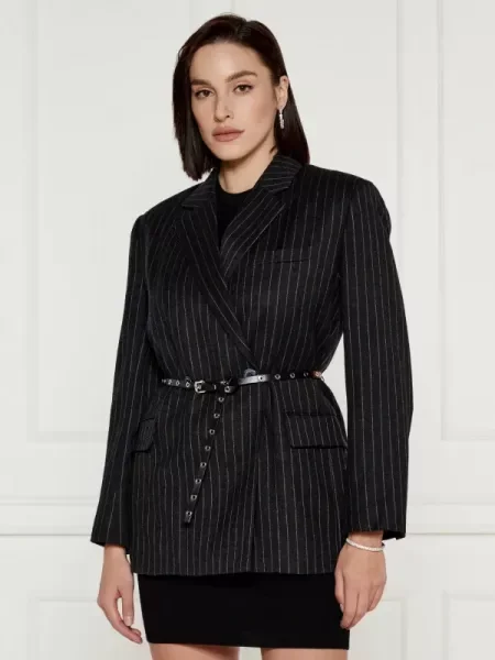 Michael Kors De lână sacou gri