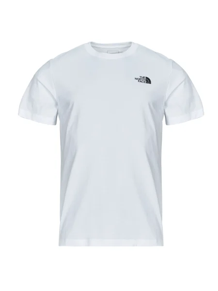 Tricou The North Face scurt alb