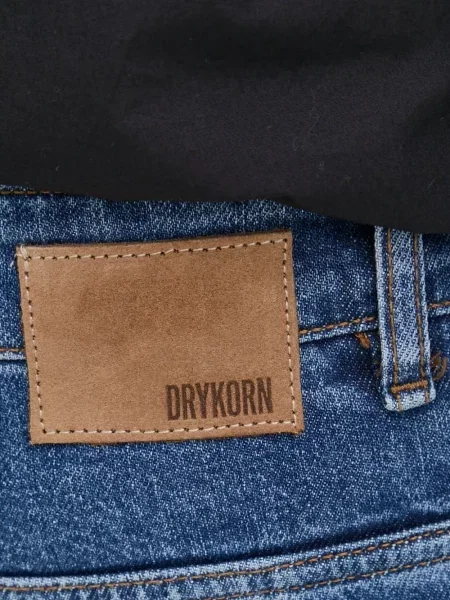 Blugi Drykorn din piele albastru