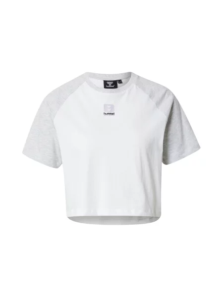Hummel Tricou funcțional Naya gri deschis / gri amestecat / mov deschis / negru