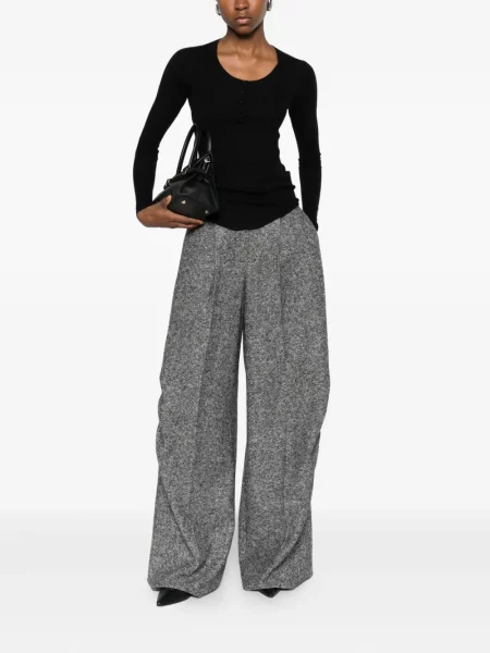 Top Isabel Marant tricotate negru