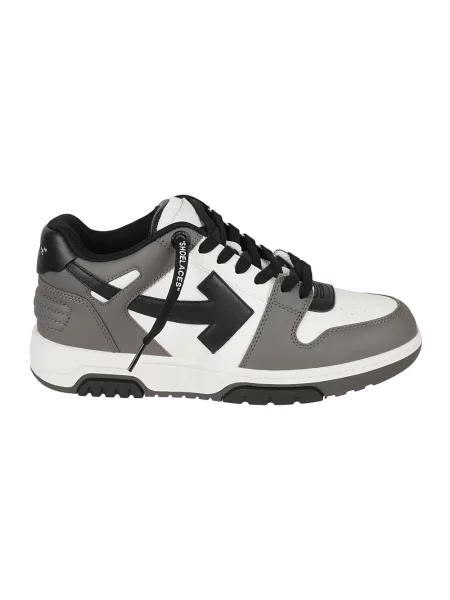 Sneakersy Off-white biznesowe białe