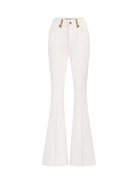 Джинси кльош FASHIONISTA молочний бавовна/еластан