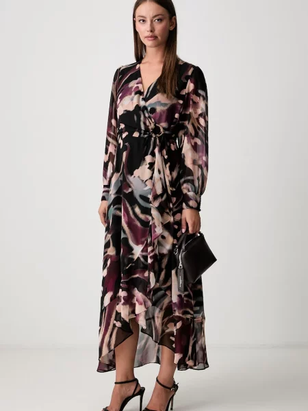Joseph Ribkoff rochie evazată negru