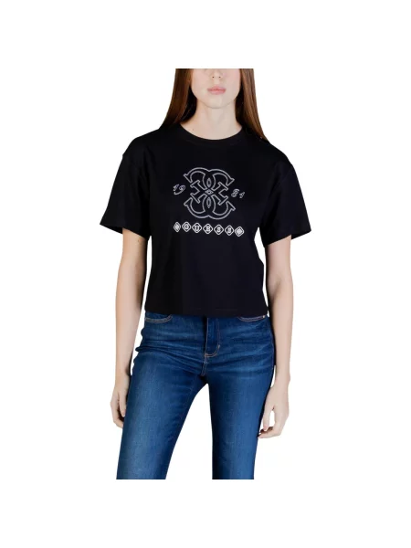 GUESS ACTIVE Tricou GABI | Relaxed fit negru