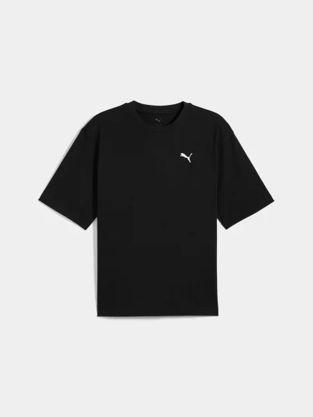 Футболка PUMA Wardrobe Ess Boxy Tee комбінований верх чорний
