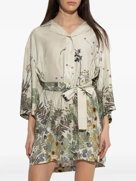 Rochie Munthe cu model floral cu imagine de costum