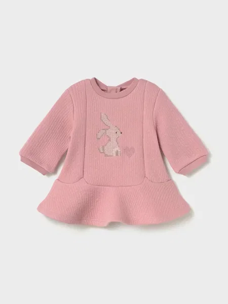 Mayoral Newborn розкльошена сукня з бавовною
