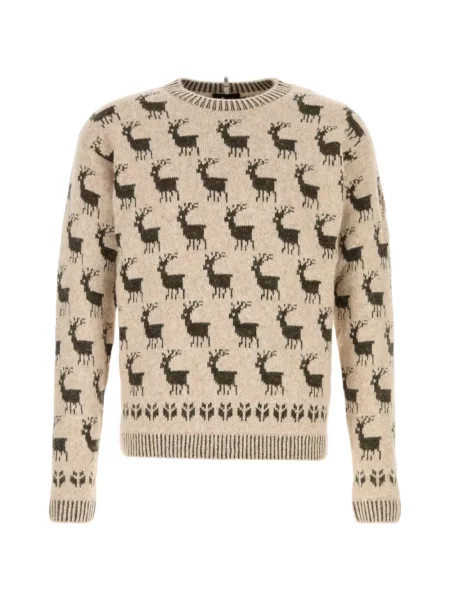 Pulover Moncler Grenoble cu broderie