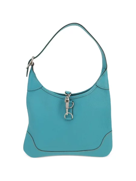 Mini kabelka Hermès Pre-owned modrá