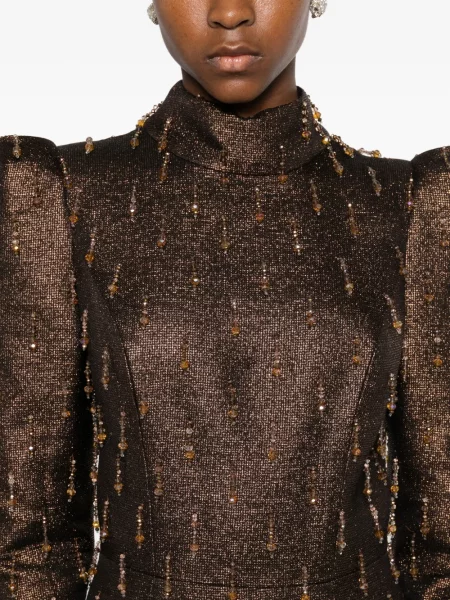 Rochie M.marquise de costum maro