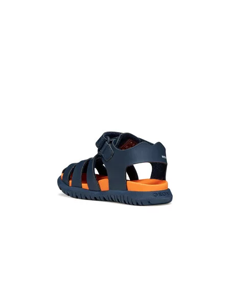 Szandál Geox B Sandal Fusbetto Bo Sötétkék kék