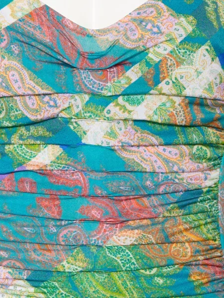 Maryan Mehlhorn Plavky S Kosticemi Jacquard / růžová / zelená modrá