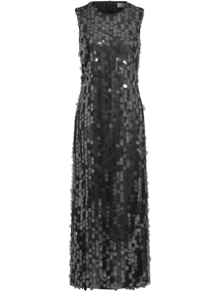 Sukienka midi 16arlington do kolan garniturowa czarna