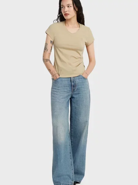 Футболка G-star Raw бежева