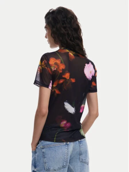 Desigual Blúz TS_DES MOINES fekete