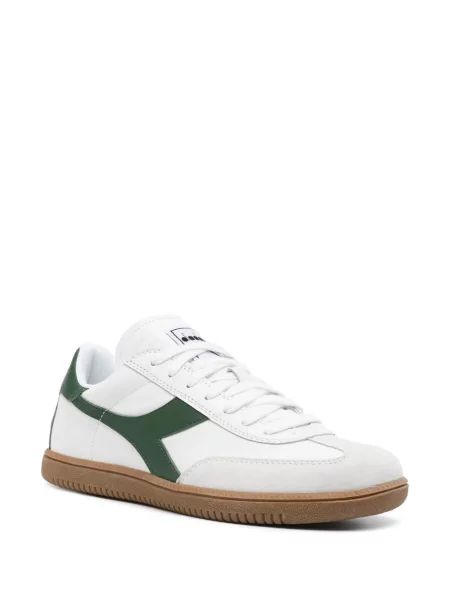 Sneakerși Diadora din piele alb