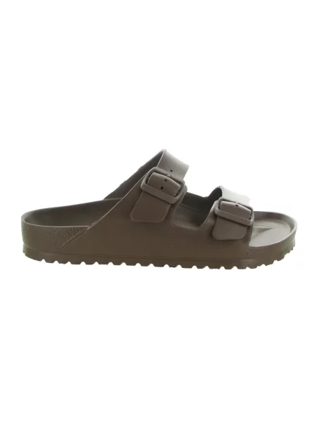 Klapki Birkenstock brązowe