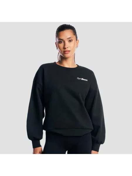 Bluza fitness oversize Base czarna