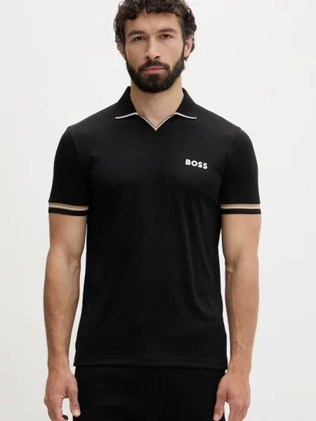 Polotričko Boss Green černé