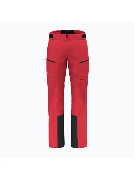 Pantaloni de schi pentru bărbați Salewa Sella 3L PTX flame
