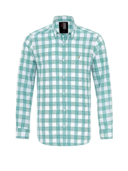 By Diess Collection Cămașă verde alb