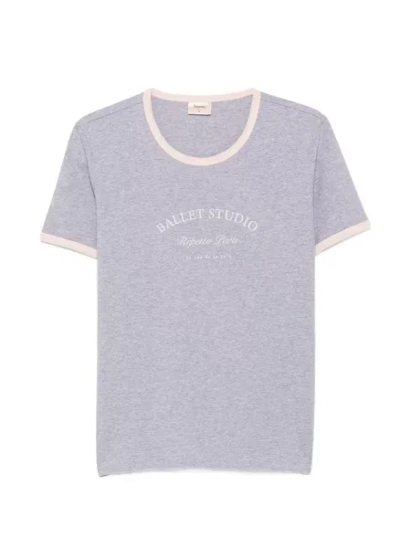 Tricou Repetto cu imagine gri