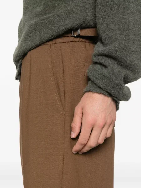 Pantaloni Ami Paris maro