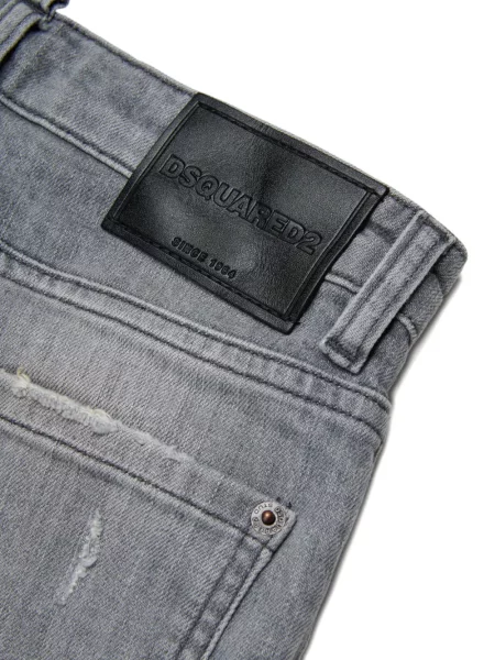 Jeansy dziecięce Dsquared2 szare