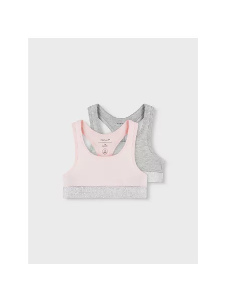 NAME IT Modrček pegasto / pastelno roza / srebrna siva