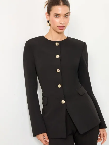 Lipsy Geacă de primăvară-toamnă negru