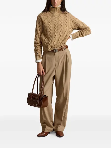 Cravată Polo Ralph Lauren de catifea cord de drumeție albastru