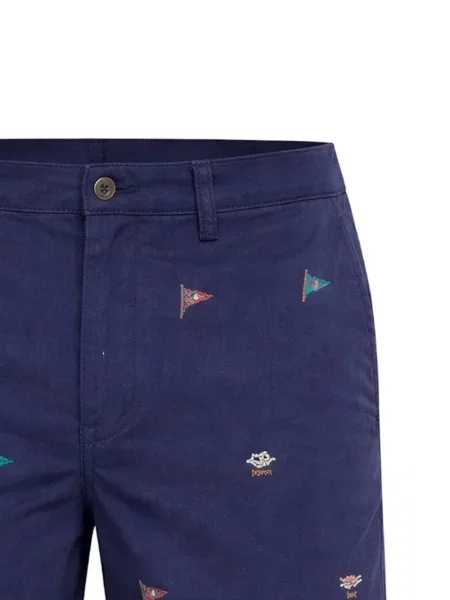 Hímzett rövidnadrág Polo Ralph Lauren kék