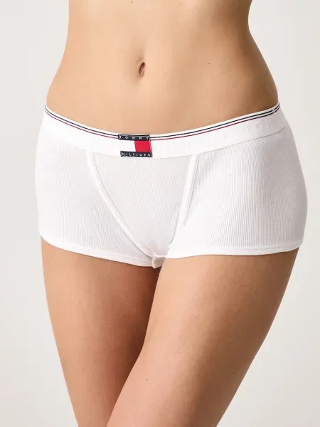 Tommy Hilfiger boxerky dámske s bavlnou biela