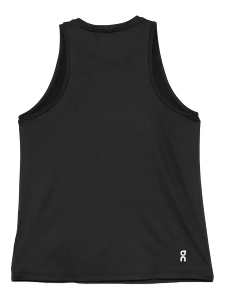 Top On-running fără mâneci negru