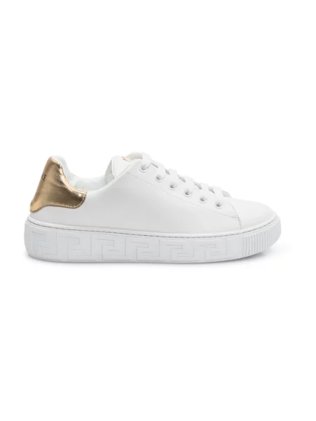 Sneakersy Versace skórzane białe