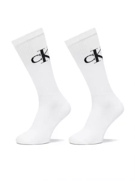 Ponožky Calvin Klein Jeans bílé