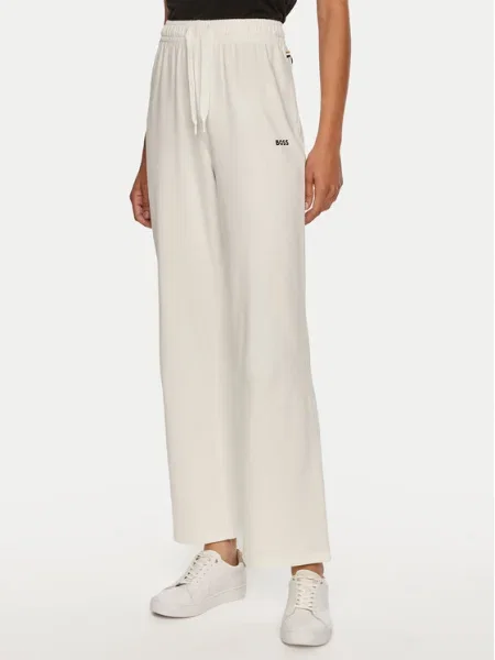 BOSS Pantaloni de pijama CI' alb