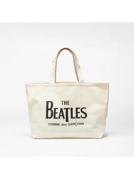 Comme des Garçons x The Beatles Shopper Bag Beige bej