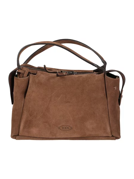 Shopperka Tod's brązowa