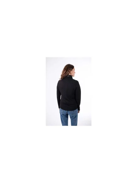 Větrovka Aulp Simix Jacquard Knit black černá